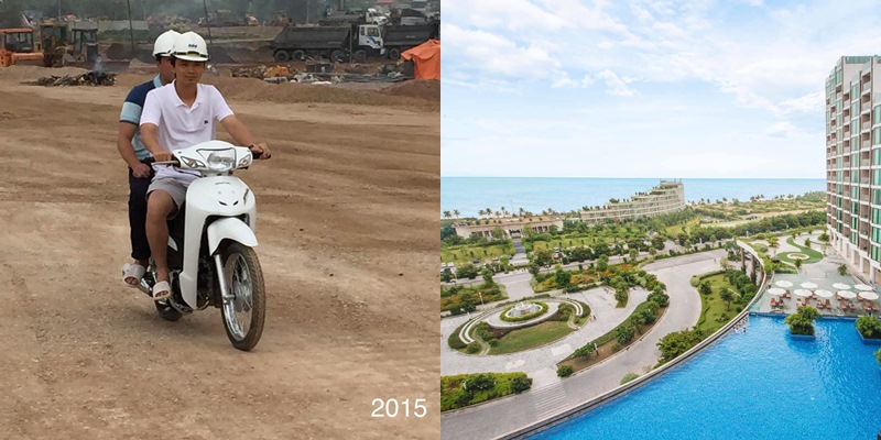 Chủ tịch Trịnh Văn Quyết kỉ niệm tròn 7 năm cải tạo khu đầm lầy hoang hoá thành quần thể FLC Sầm Sơn 5 sao chuẩn quốc tế - 1