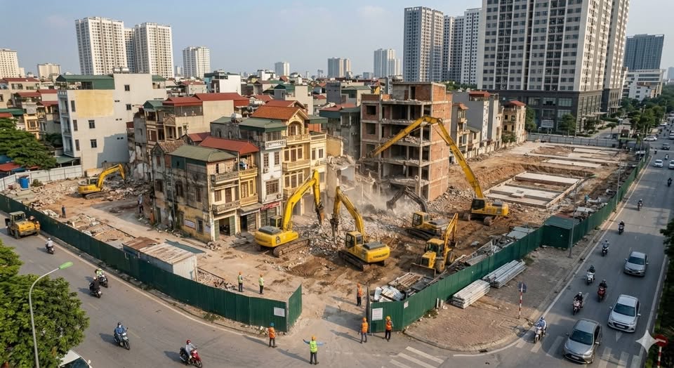 Ngồi đọc quy hoạch Hà Nội tầm nhìn 100 năm…rồi xem những đoạn clip mở đường, giải toả, phá dở nhà khắp nơi.   - 1