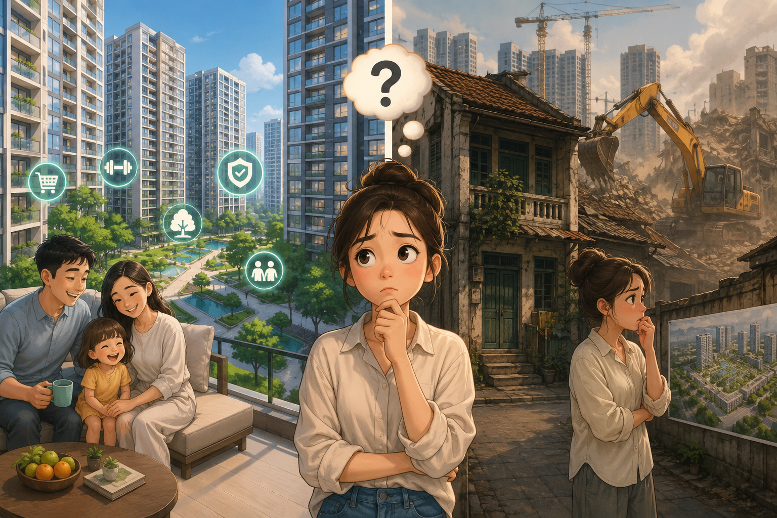 🏙️ Từ giấc mơ “thoát chung cư” tới thời đại… ở chung cư cho lành 😝  - 1