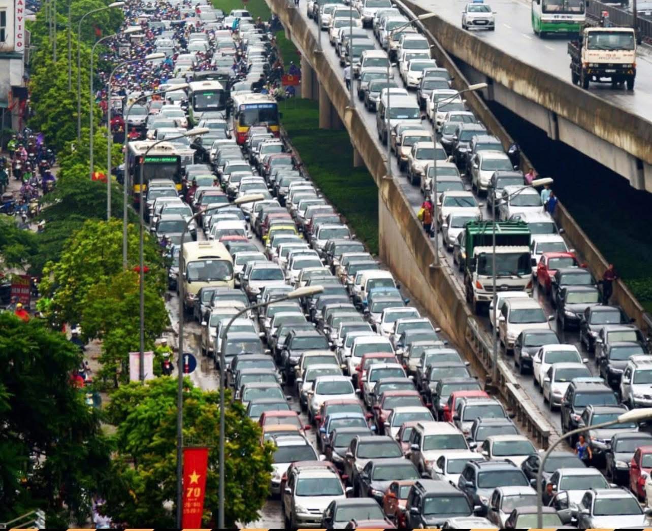 Hà Nội, tắc đường chuyện.  - 1