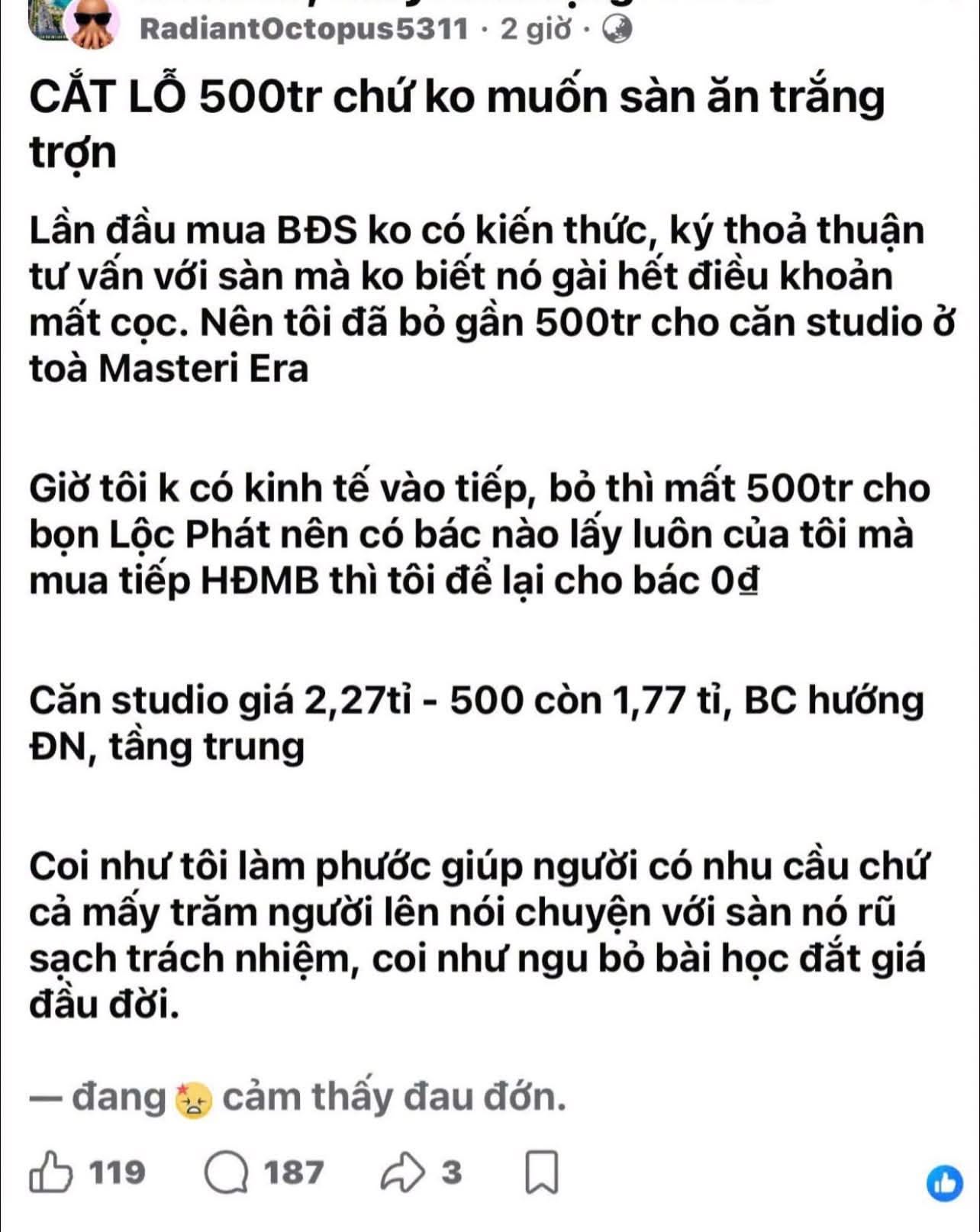 Cắt lỗ 500 củ cho bây giờ hoặc mất trắng: "Bài học xót xa" khi đi mua bđs lần đầu mà chỉ biết nghe sàn tư vấn! - 1