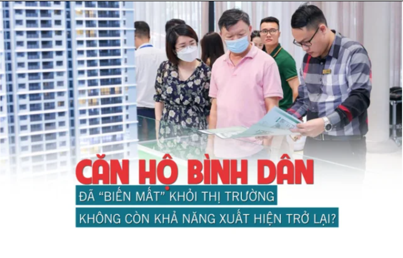 Chung cư bình dân đã “biến mất” khỏi thị trường, không còn khả năng xuất hiện trở lại?  - 1