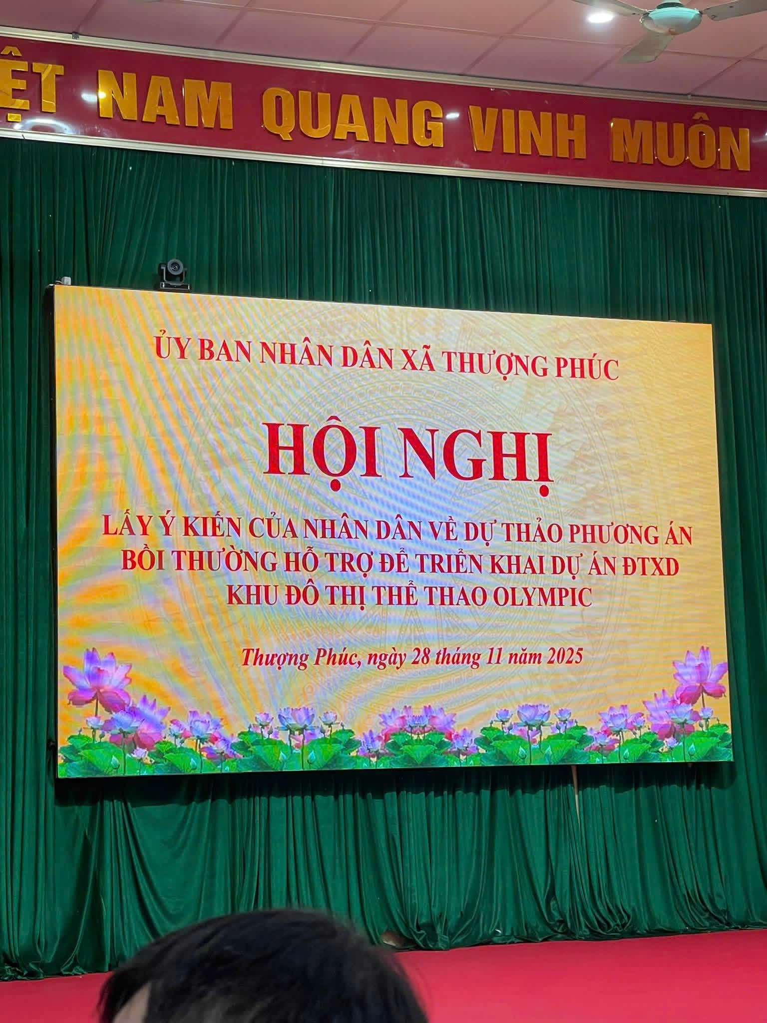 Tốc độ triển khai thần tốc: Công trường khu đô thị thể thao Olympic lộ diện, dân chuẩn bị nhận đền bù - 1