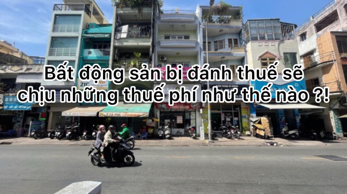 Bất động sản khi bị đánh thuế sẽ chịu thuế phí cụ thể như thế nào?  - 1