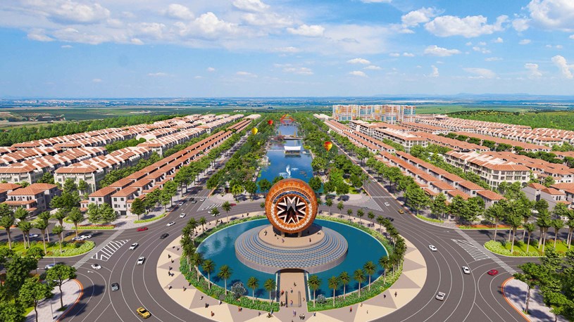 Sun Urban City nổi bật với kh&ocirc;ng gian mang "hơi thở" văn h&oacute;a (Ảnh: Sungroup).