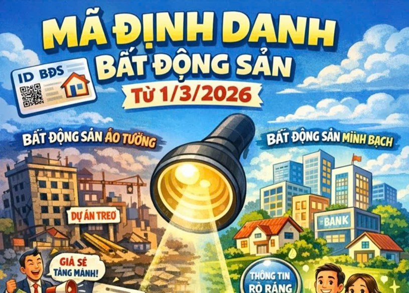 Từ 1/3/2026 bất động sản có mã định danh điện tử, giá nhà có giảm?  - Ảnh 1