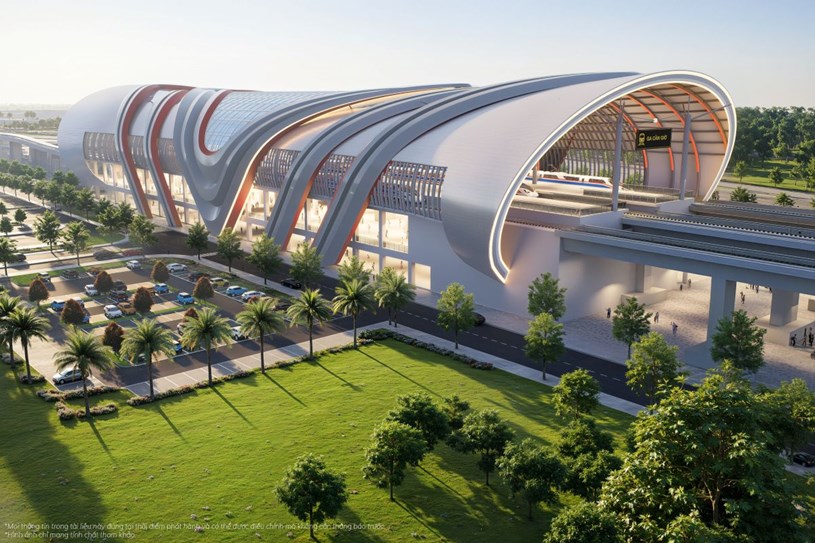 Ga depot tuyến Bến Th&agrave;nh - Cần Giờ kết nối Vinhomes Green Paradise với trung t&acirc;m TP.HCM &nbsp;&nbsp;