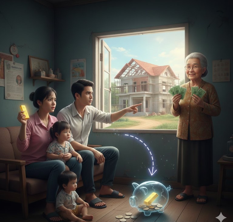 Một cây vàng và giấc mơ "xây nhà cho chú": Đừng để gạch đá nhà người ta làm ảnh hưởng tương lai con mình - Ảnh 1