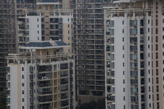Các căn hộ tại trung tâm TP Thâm Quyến. Theo GS Gan Li, có tới hơn 50 triệu ngôi nhà bỏ không ở Trung Quốc Ảnh: Reuters