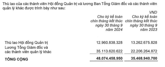 Nhiều gi&#225;m đốc doanh nghiệp BĐS nhận mức th&#249; lao khổng lồ: Phải chăng c&#225;c c&#244;ng ty đ&#227; &quot;đi l&#234;n&quot; sau kh&#243; khăn? - Ảnh 3