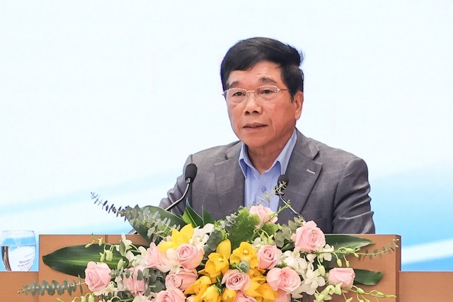 &ocirc;ng Nguyễn Quốc Hiệp, Chủ tịch C&ocirc;ng ty CP Đầu tư Bất động sản To&agrave;n Cầu (GP.Invest).(Ảnh VGP/Nhật Bắc)