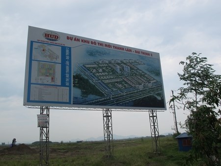 Dự án Khu đô thị mới Thanh Lâm - Đại Thịnh 2 có diện tích 55,38ha với tổng mức đầu tư khoảng 810 tỷ đồng.