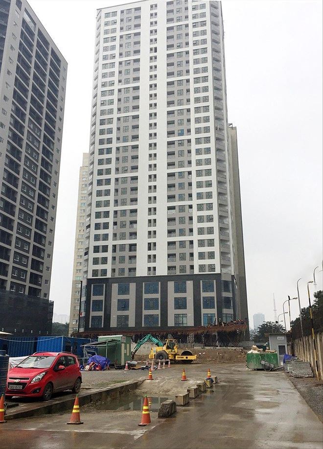 Dự án Vinata Tower (289 Khuất Duy Tiến, Thanh Xuân, Hà Nội) tiếp tục bán hàng từ năm 2017 đến nay. Ảnh: PV