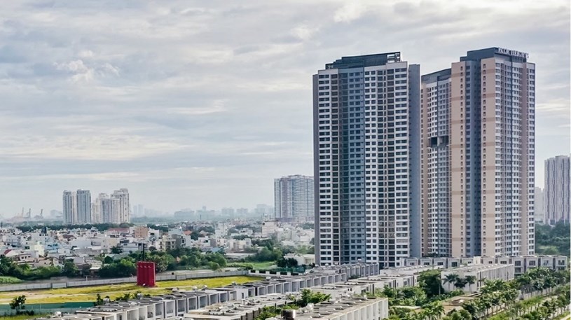 Một dự &aacute;n của CTCP Bất động sản Tiến Phước. Ảnh: Bảo Chương&nbsp;