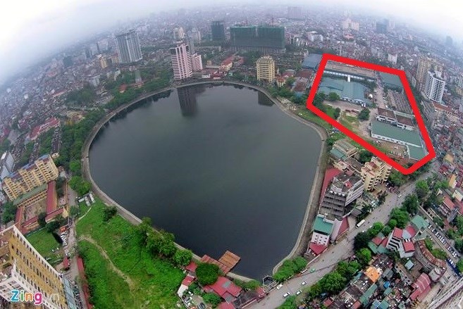 Khu vực triển l&atilde;m Giảng V&otilde;, hiện l&agrave; dự &aacute;n Vinhomes Gallery. (Ảnh tư liệu:&nbsp;ZingNews).