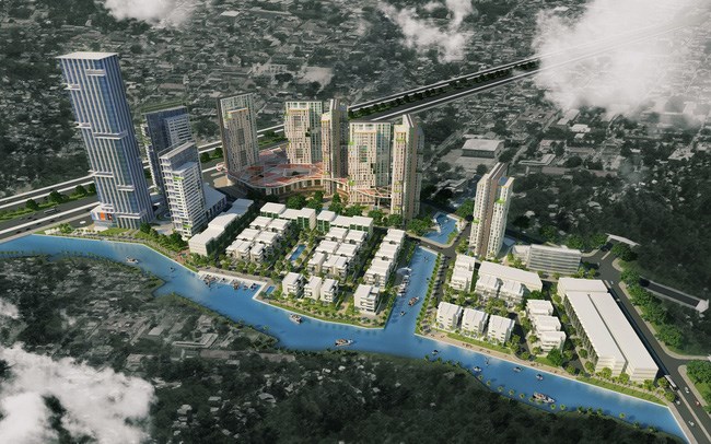 Phối cảnh dự &aacute;n Investco Green City