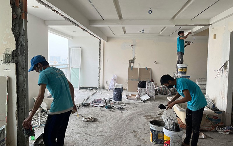 Tự nhiên mình thấy là ở chung cư ít tốn tiền sửa nhà hơn ở nhà đất.   - Ảnh 1