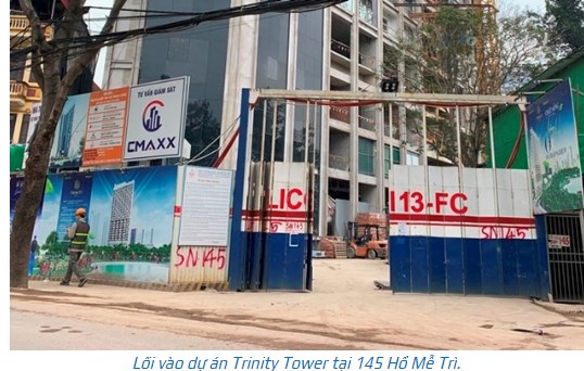 H&#224; Nội: Dự &#225;n Trinity Tower 145 Hồ Mễ Tr&#236; đổi t&#234;n c&#243; theo quy hoạch? - Ảnh 1