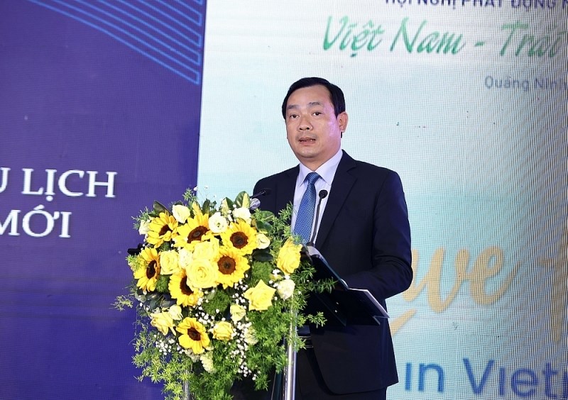 &Ocirc;ng Nguyễn Tr&ugrave;ng Kh&aacute;nh - Tổng Cục trưởng Tổng Cục Du lịch ph&aacute;t biểu. &nbsp;