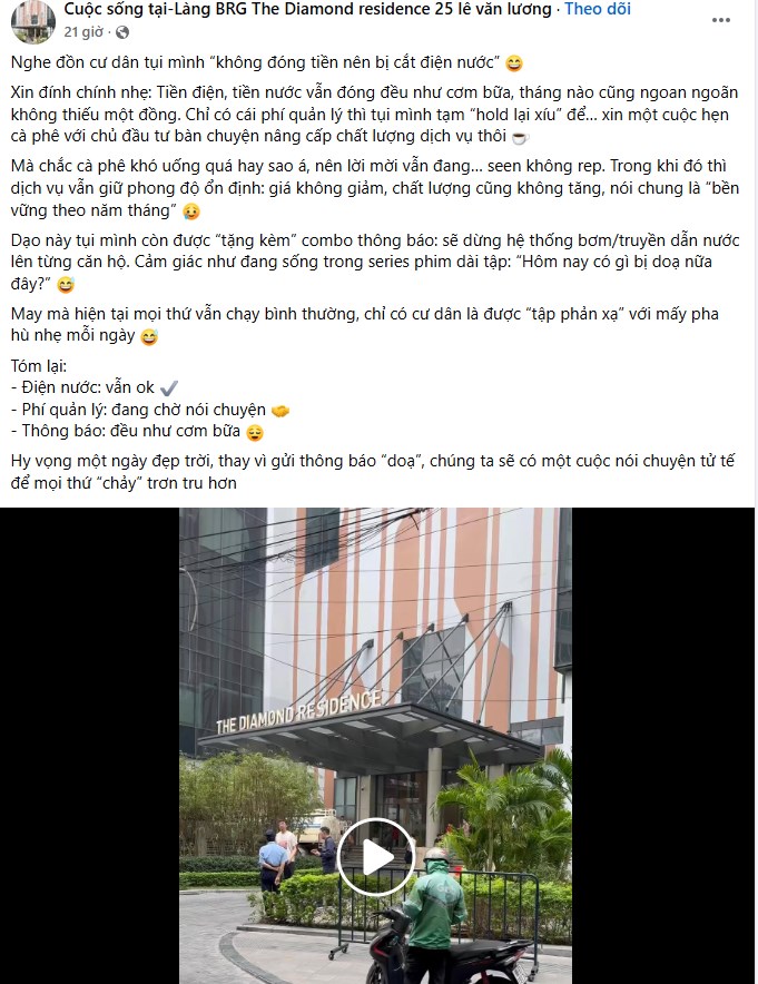 Ch&iacute;a sẻ tr&ecirc;n page cư d&acirc;n.