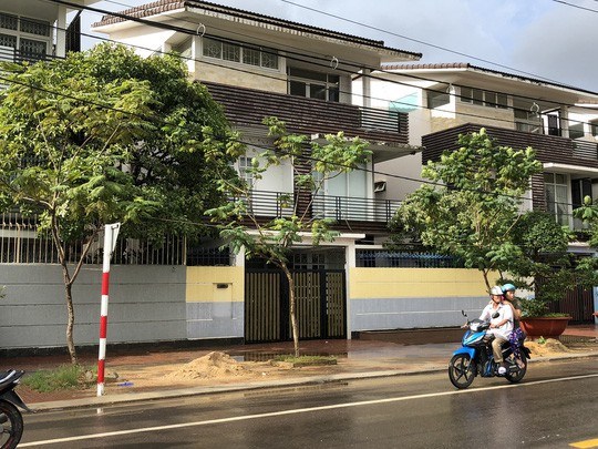 Ngôi biệt thự của vợ chồng ông Trần Lục Lang ở trên đường Lê Thanh Nghị, TP Quy Nhơn