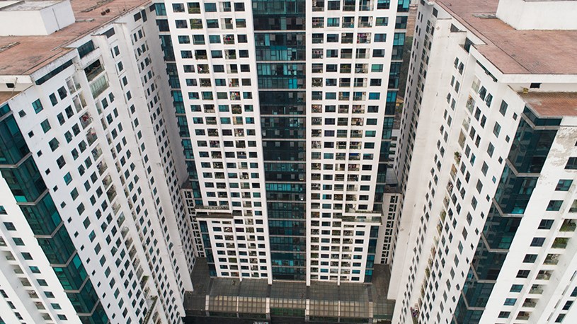 Những dự án cao ốc với hàng nghìn căn hộ.