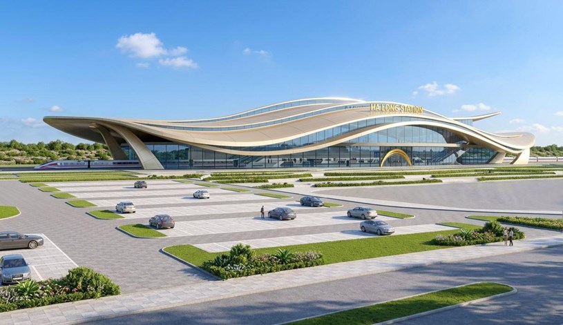 Hạ Long Station sẽ mở c&aacute;nh cửa kết nối Vinhomes Global Gate Hạ Long với H&agrave; Nội chỉ 23 ph&uacute;t di chuyển