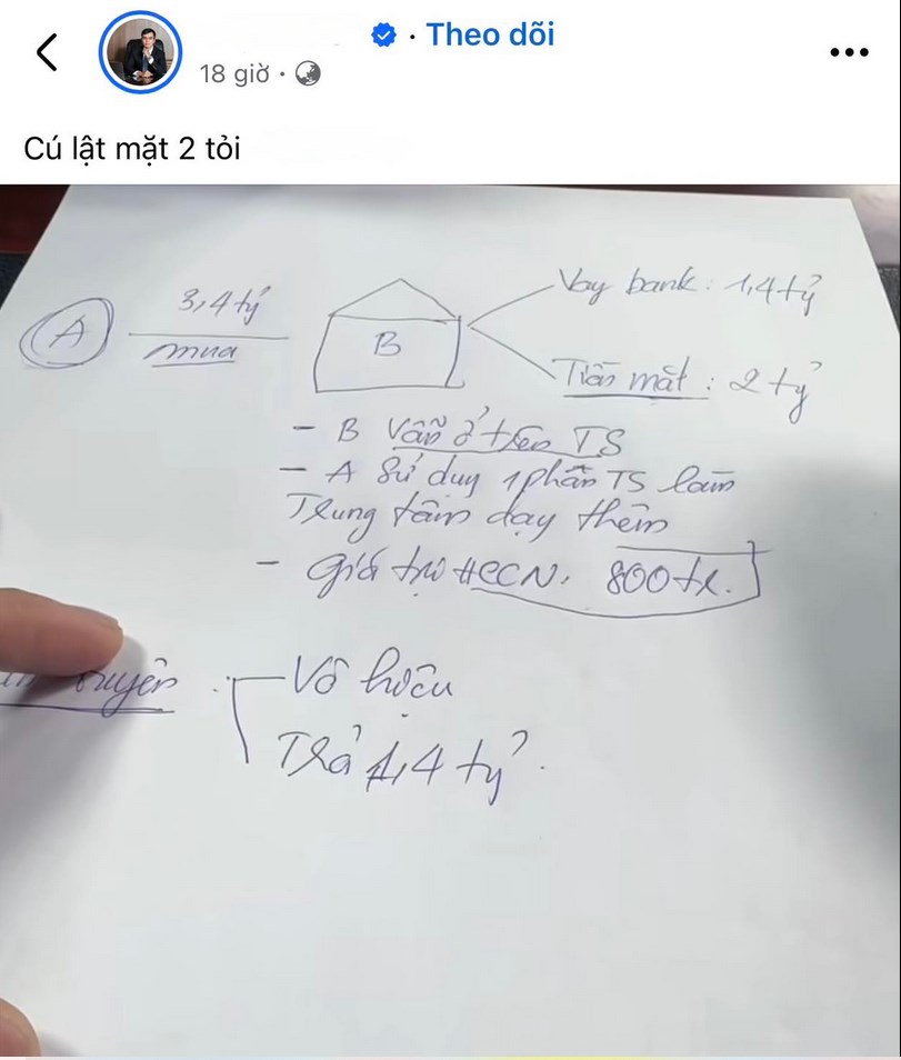 MẤT TRẮNG 2 TỶ V&#204; GHI GI&#193; ẢO TRONG HỢP ĐỒNG MUA NH&#192; – C&#193;I GI&#193; ĐẮT CHO MỘT LẦN &quot;TR&#193;NH THUẾ&quot;  - Ảnh 1