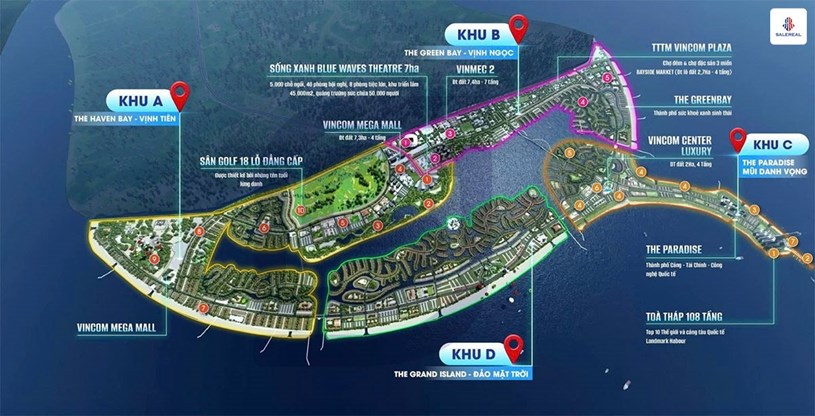 Phối cảnh to&agrave;n dự &aacute;n Vinhomes Green Paradise.