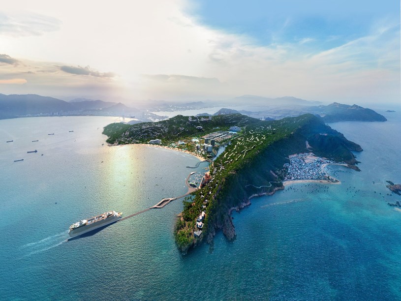 Dự &aacute;n MerryLand Quy Nhơn sở hữu địa thế b&aacute;n đảo độc đ&aacute;o, nằm trọn trong vịnh Phương Mai - Quy Nhơn &nbsp;