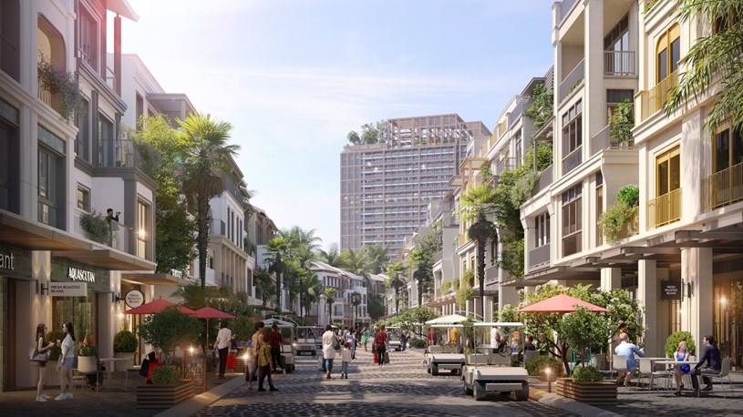 Mỗi công trình đều ẩn chứa một câu chuyện về thiết kế (Ảnh: Sun Property).