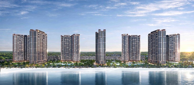 Masteri Grand Coast - khu căn hộ cao cấp nằm trực diện c&ocirc;ng vi&ecirc;n Wave Park, &ldquo;tr&aacute;i tim&rdquo; Ocean Park 2