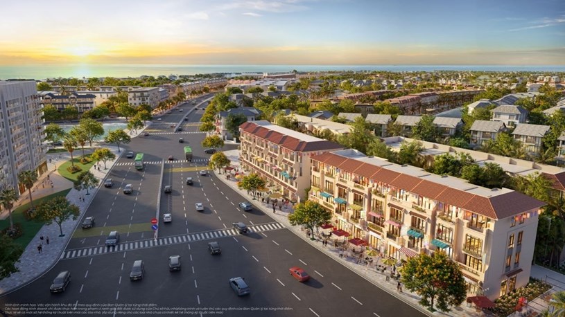 Nằm tr&ecirc;n trục đại lộ huyết mạch rộng 50m v&agrave; đ&oacute;n mọi d&ograve;ng kh&aacute;ch, Boulevard Prime c&oacute; lợi thế khai th&aacute;c thương mại vượt trội