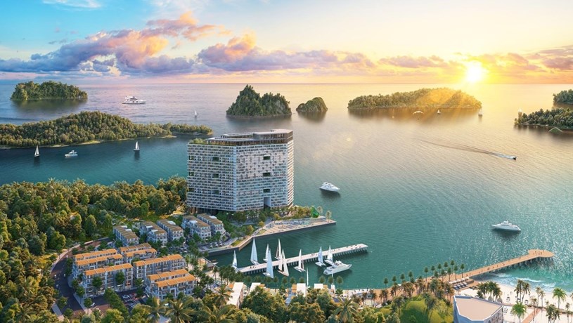 Thanh Long tọa lạc tại vị tr&iacute; ri&ecirc;ng tư, biệt lập. Ảnh: Sun Group.