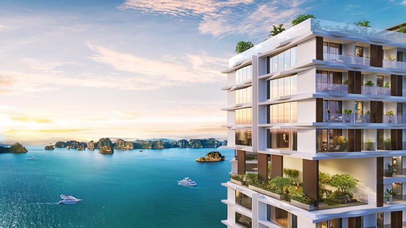 Căn hộ Thanh Long sở hữu tầm nh&igrave;n hướng biển. Ảnh: Sun Group.