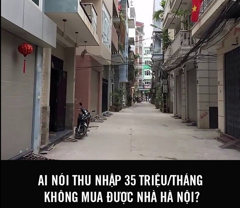 Ai n&#243;i thu nhập 35 triệu đồng/th&#225;ng kh&#244;ng mua được nh&#224; H&#224; Nội? - Ảnh 1