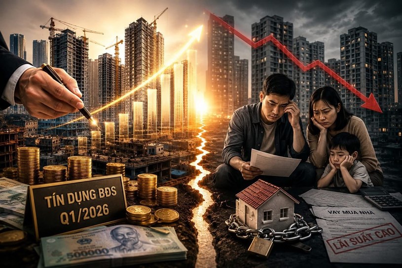 Bơm tín dụng bất động sản mạnh nhất nhiều năm nhưng người dẫn vẫn không dám mua nhà?  - Ảnh 1