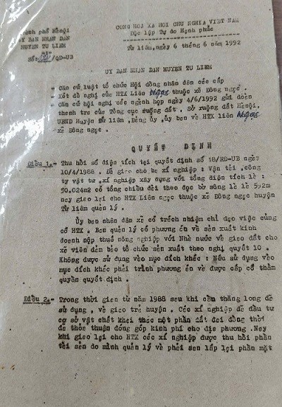 Hà Nội: Cả trăm hộ dân "choáng váng" vì bồi thường đất...0 đồng  - Ảnh 3