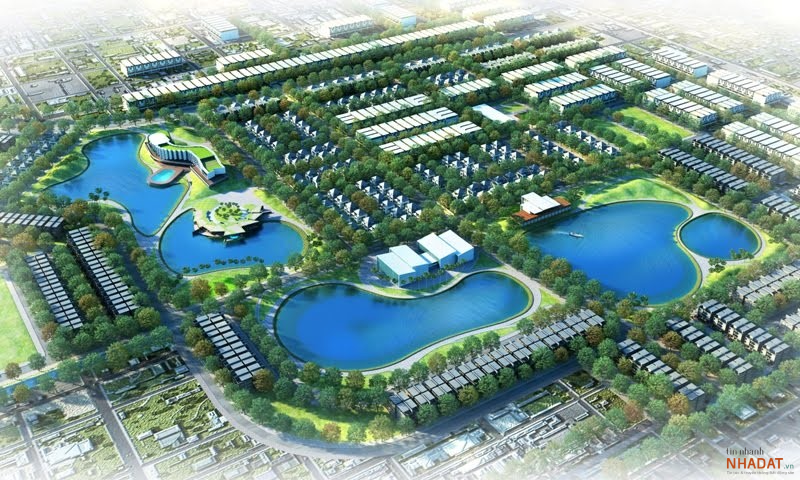 Phối cảnh dự &aacute;n KĐT Nam Vĩnh Y&ecirc;n do DIC Corp l&agrave;m chủ đầu tư. &nbsp;