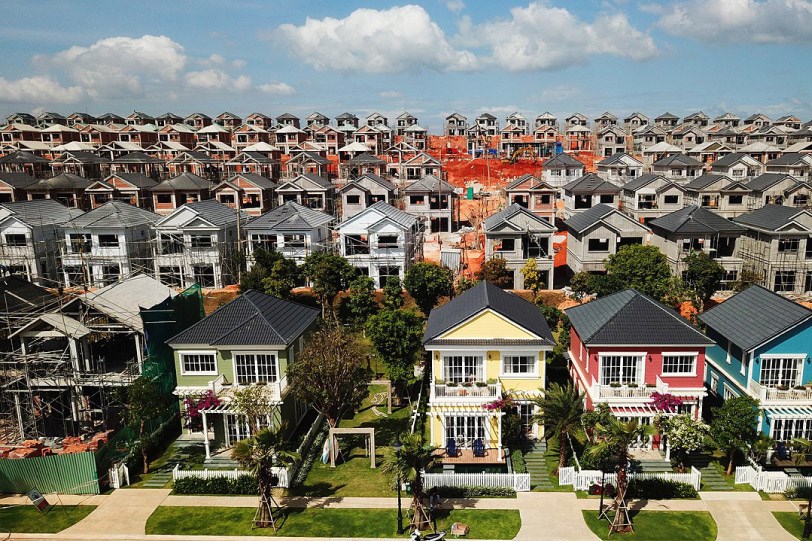 Khu biệt thự Florida dự kiến b&agrave;n giao trong th&aacute;ng 7.2021