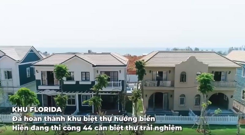 Biệt thự Florida khu 7 đ&atilde; ho&agrave;n th&agrave;nh 44 căn để kh&aacute;ch h&agrave;ng c&oacute; thể trải nghiệm&nbsp;