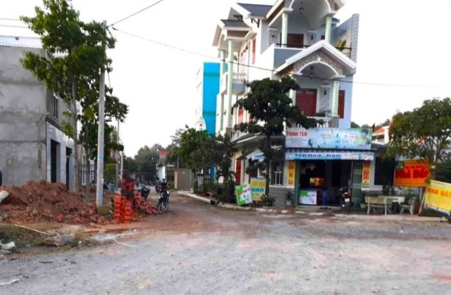 Nhiều căn nh&agrave; x&acirc;y dựng kh&ocirc;ng ph&eacute;p trong dự &aacute;n khu d&acirc;n cư An Trung