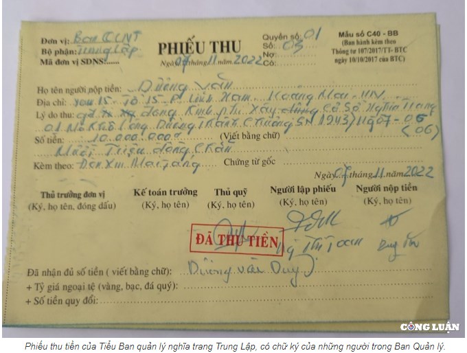 Ngang nhiên “phân lô”, mua bán đất nghĩa trang trái phép tại Hà Nội: Kỳ 1: Mua bán đất nghĩa trang tại Hà Nội– có tiền “mua đâu chẳng được”! - Ảnh 3