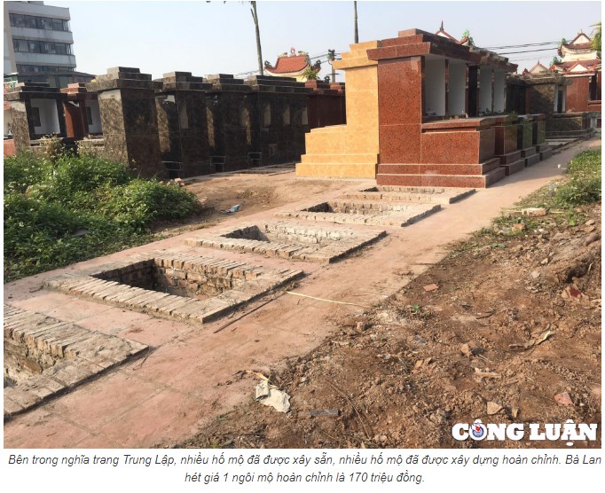 Ngang nhiên “phân lô”, mua bán đất nghĩa trang trái phép tại Hà Nội: Kỳ 1: Mua bán đất nghĩa trang tại Hà Nội– có tiền “mua đâu chẳng được”! - Ảnh 6