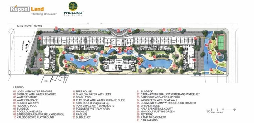 Tiện &iacute;ch nội khu Dự &aacute;n Căn hộ Chung cư Celesta Keppel Land