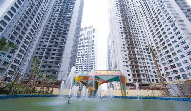 Si&ecirc;u dự &aacute;n Goldmark City sau khi được x&acirc;y dựng.&nbsp;&nbsp;