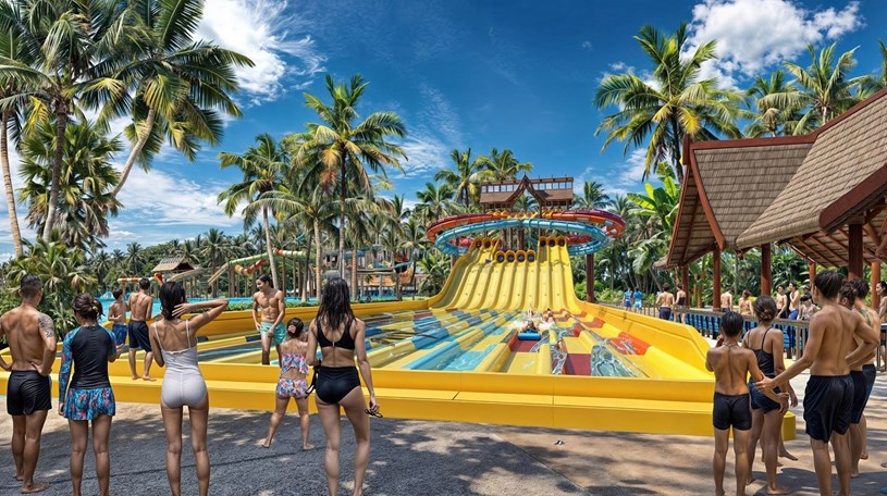 C&ocirc;ng vi&ecirc;n nước Sun World Vũng T&agrave;u tăng sức hấp dẫn cho điểm đến.