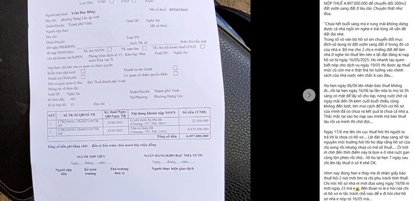 Căn nh&#224; mơ ước tr&#234;n mảnh đất cha mẹ để lại v&#224; tờ giấy b&#225;o thuế gần 4,5 tỷ đồng - Ảnh 1
