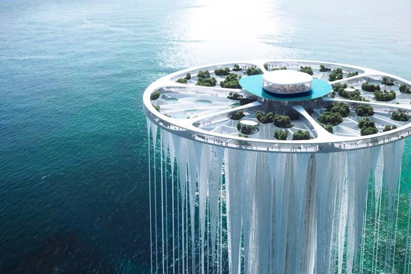 New City Center Landmark – th&#224;nh phố tr&#234;n kh&#244;ng ở vịnh Th&#226;m Quyến với thiết kế như phim viễn tưởng của Sou Fujimoto Architects - Ảnh 3