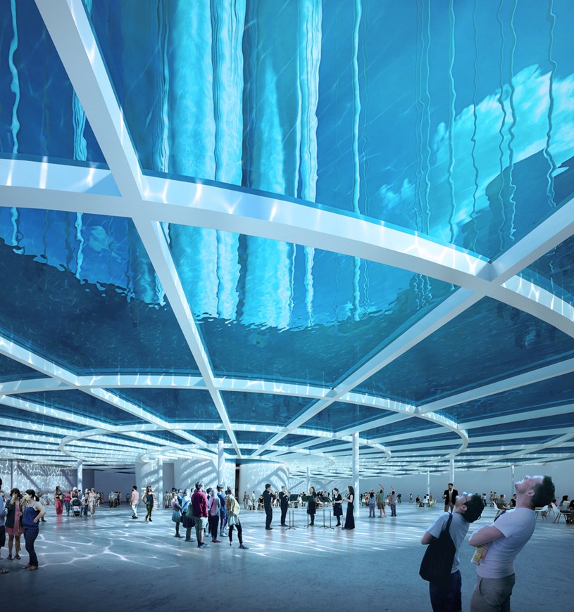 New City Center Landmark – thành phố trên không ở vịnh Thâm Quyến với thiết kế như phim viễn tưởng của Sou Fujimoto Architects - Ảnh 5